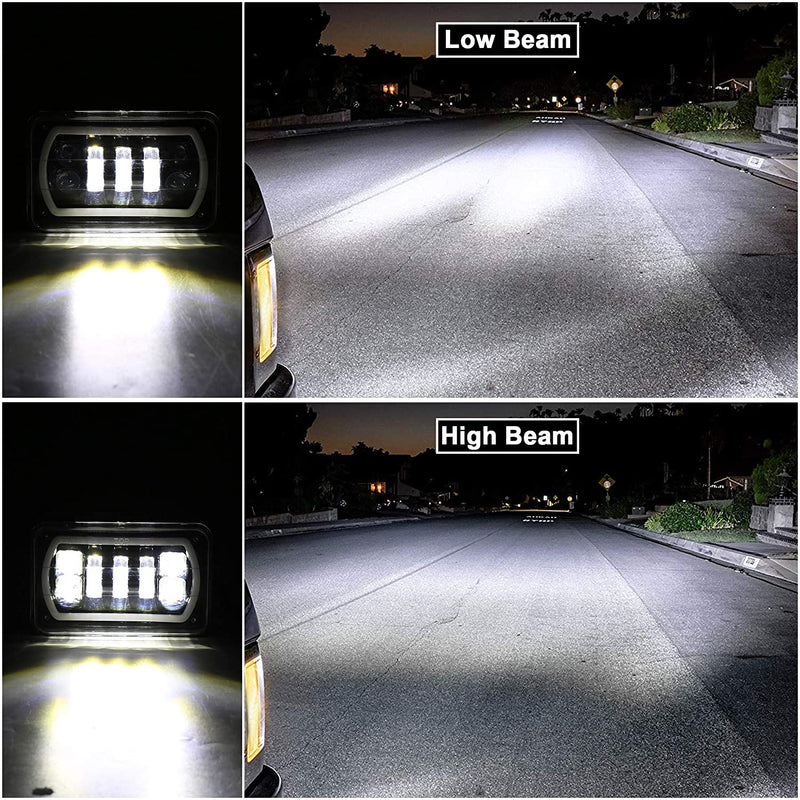 RGB LED Replacement Lights (2pc) Low-Beam & Turn Signal - Led Light RM Original LED Headlights