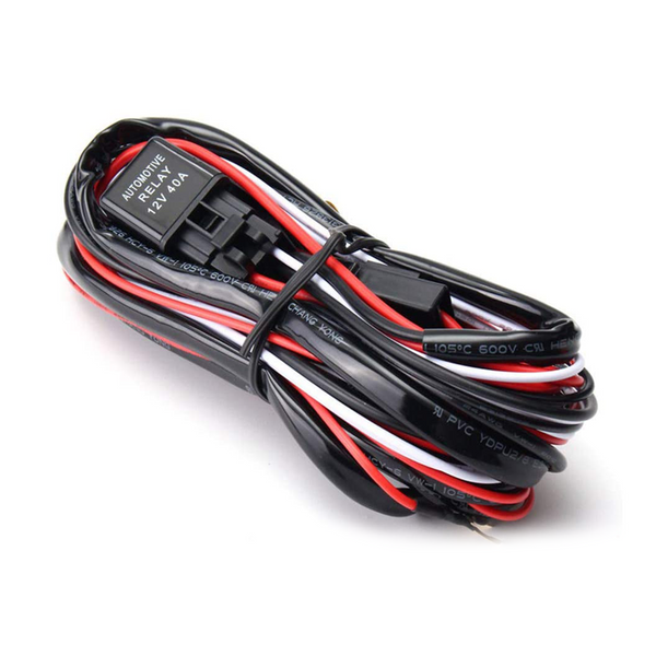 Wiring Harness for LED Light Bar w Power Switch - RM Tech Canada Original Cable Adapters