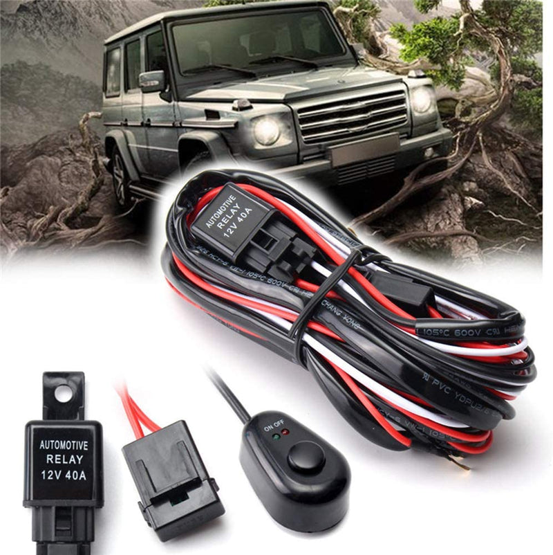 Wiring Harness for LED Light Bar w Power Switch - RM Tech Canada Original Cable Adapters